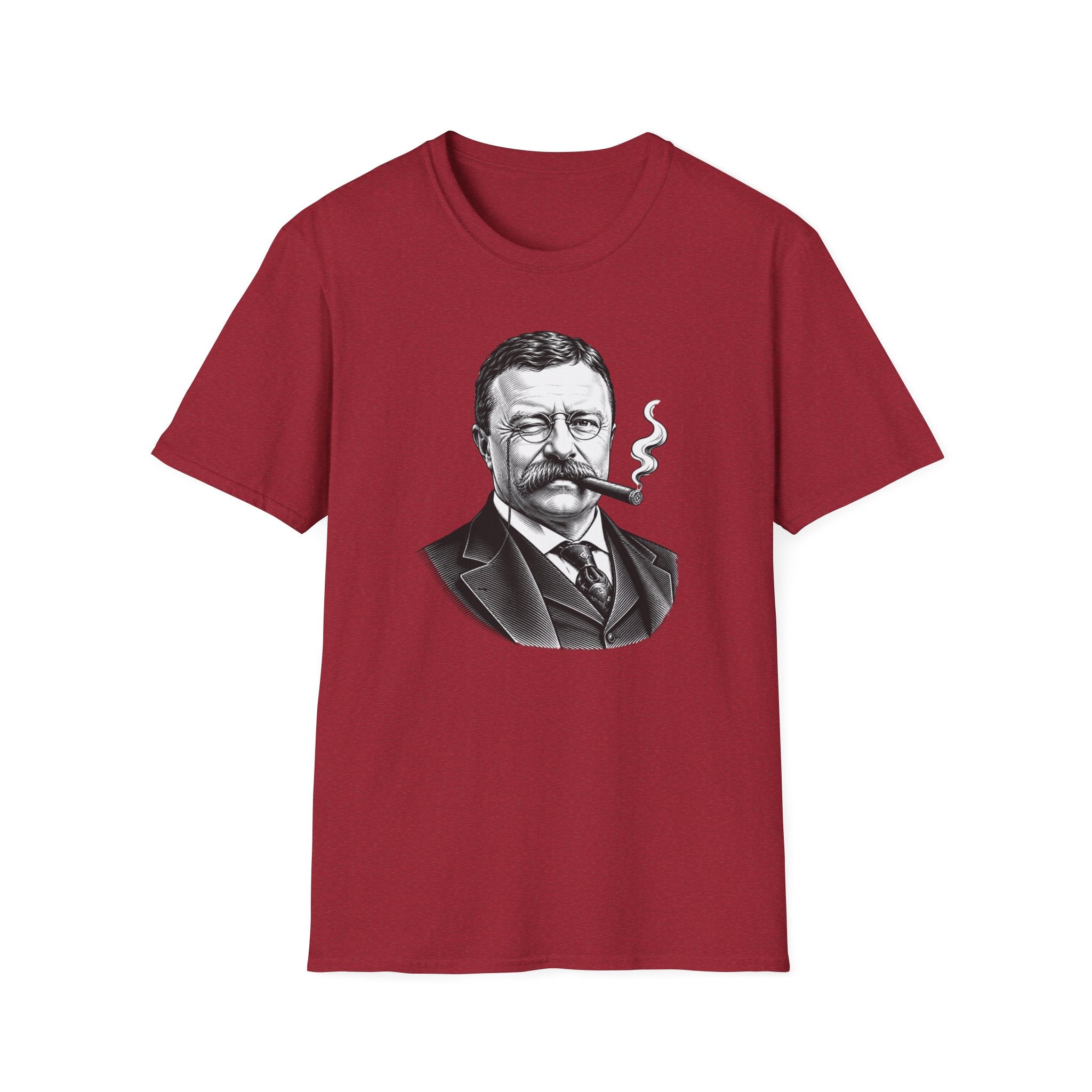 Theodore Roosevelt with Cigar T-shirt