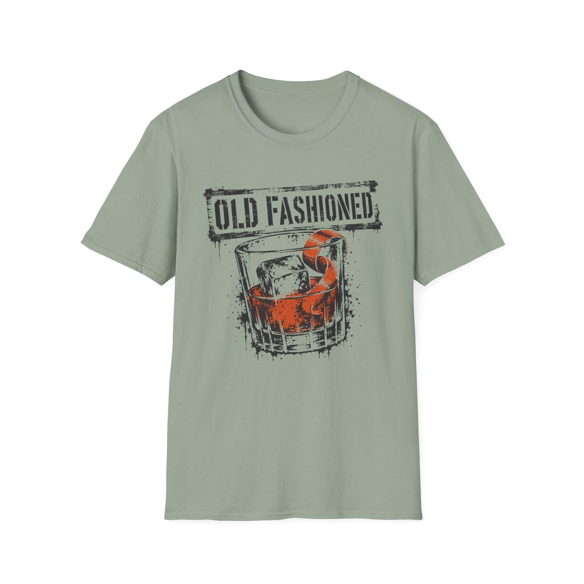 Old Fashioned Cocktail Stamp T-Shirt
