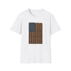 Cigar American Flag T-Shirt — Vintage Patriotic Smoking Tee