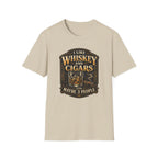 "I Like Whiskey and Cigars and Maybe 3 People" Whiskey and Cigars T-Shirt