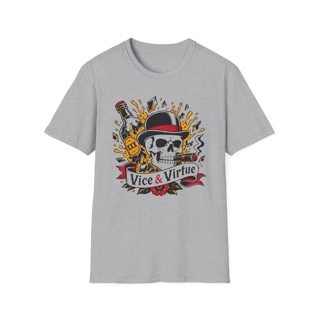 Skull & Bottle "Vice & Virtue" T-Shirt