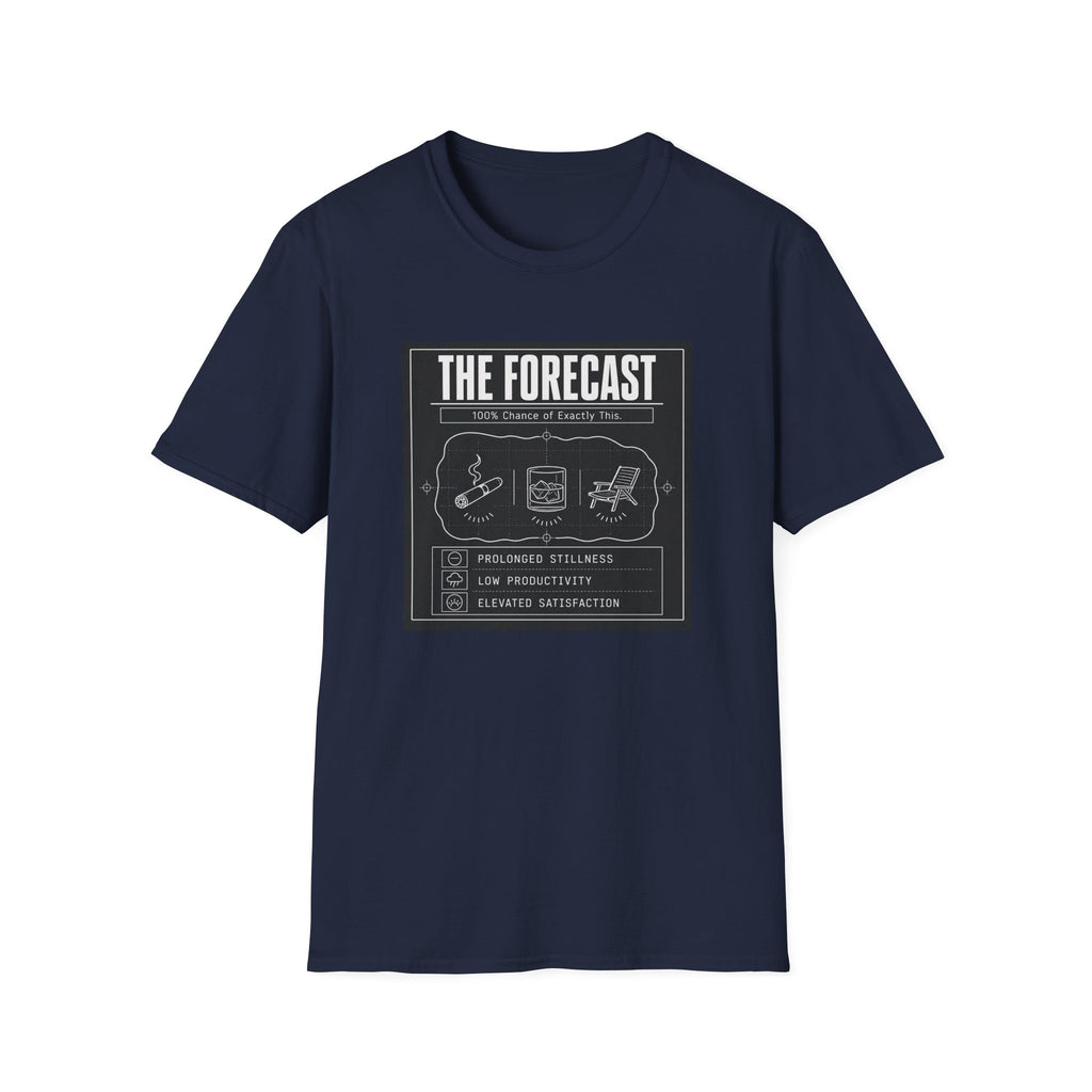 "The Forecast: 100% Chance of Exactly This" Vintage Graphic T-Shirt
