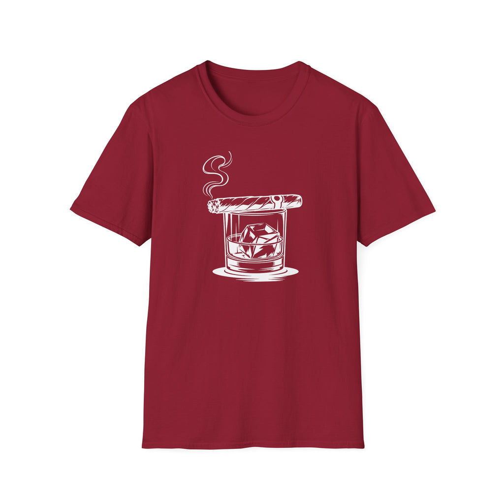 Whiskey & Cigar Minimalist T-Shirt
