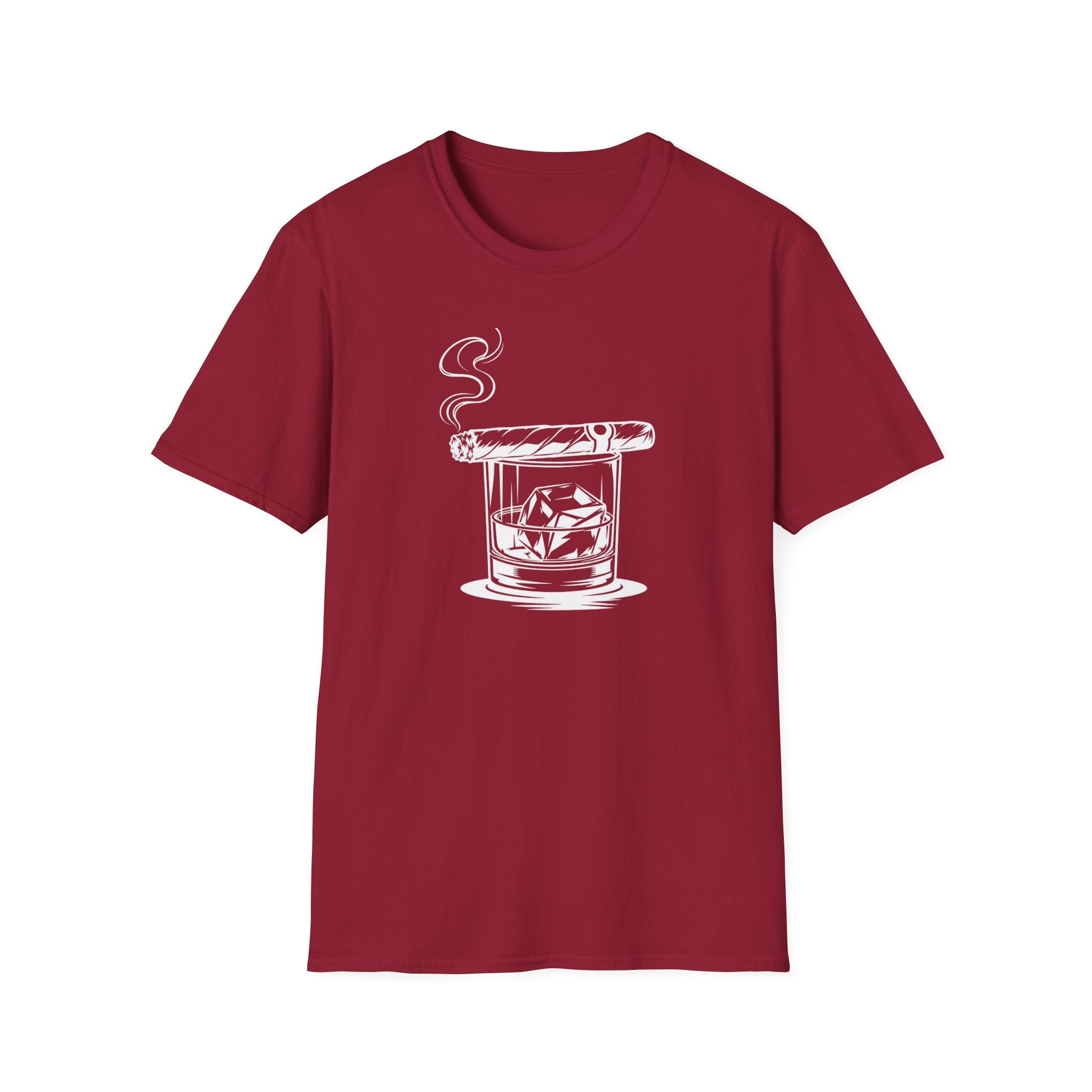 Whiskey & Cigar Minimalist T-Shirt
