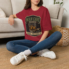 Copy of Man Cave Reserve T-Shirt — Vintage Whiskey & Cigar Lounge Tee