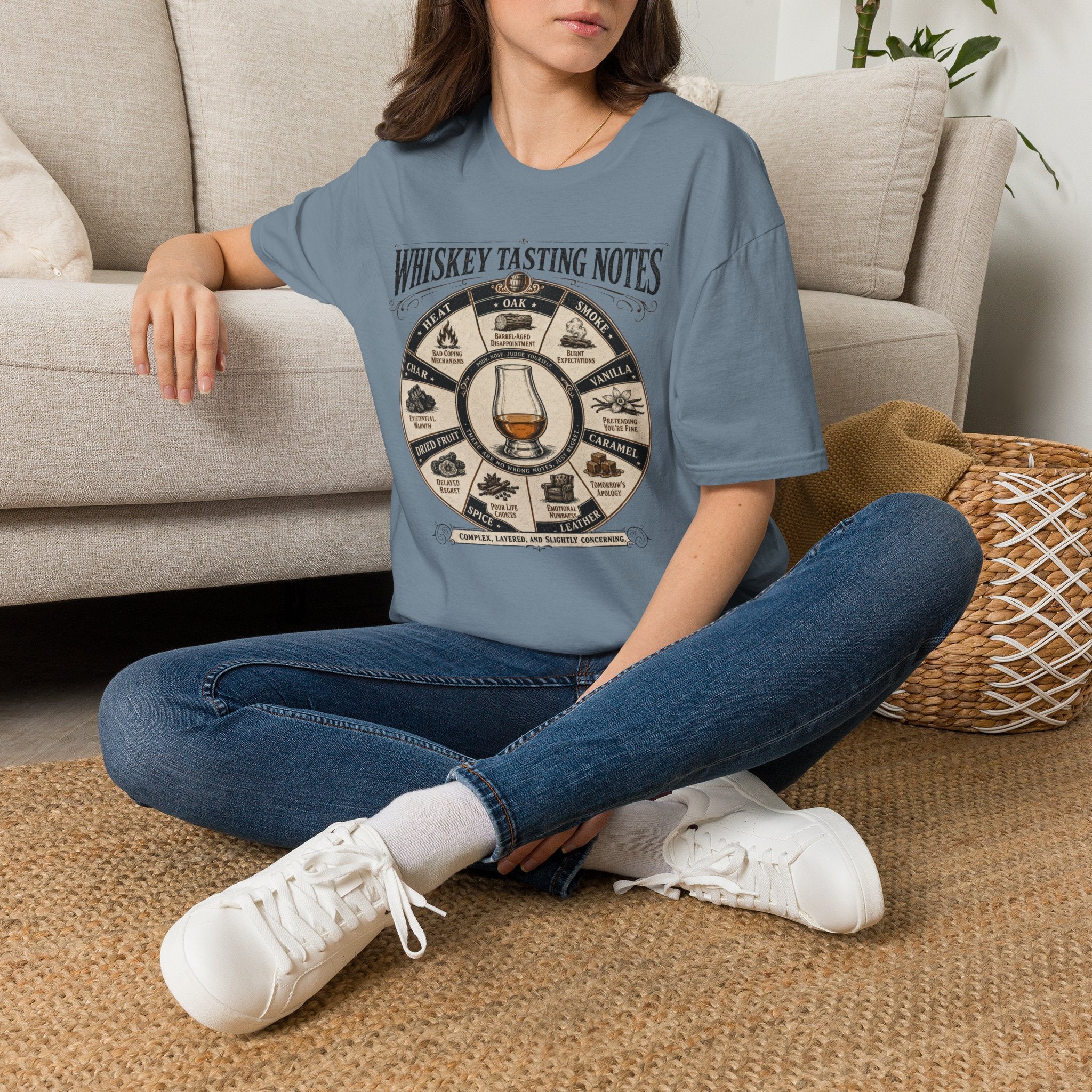 Copy of Whiskey Tasting Notes T-Shirt