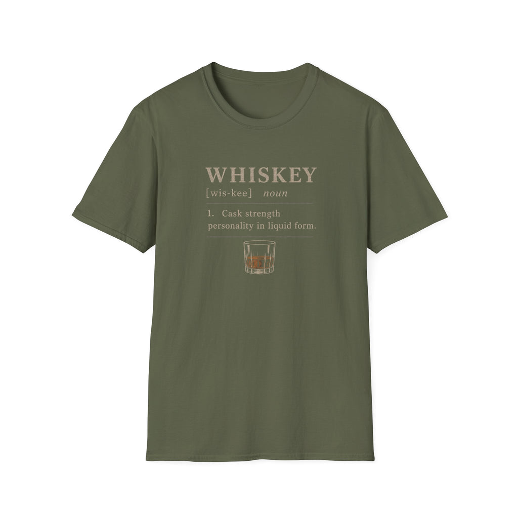 Whiskey Definition Cask Strength T-Shirt