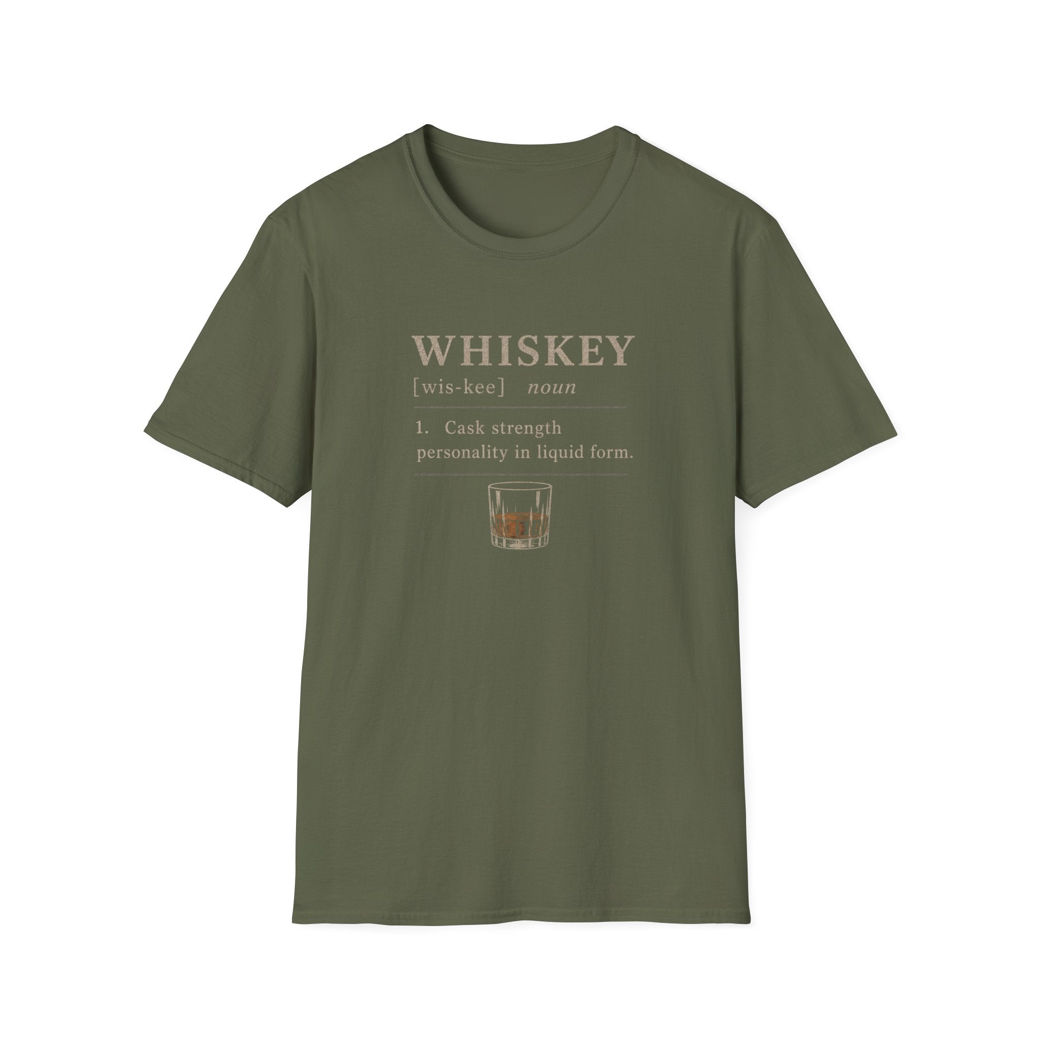 Whiskey Definition Cask Strength T-Shirt