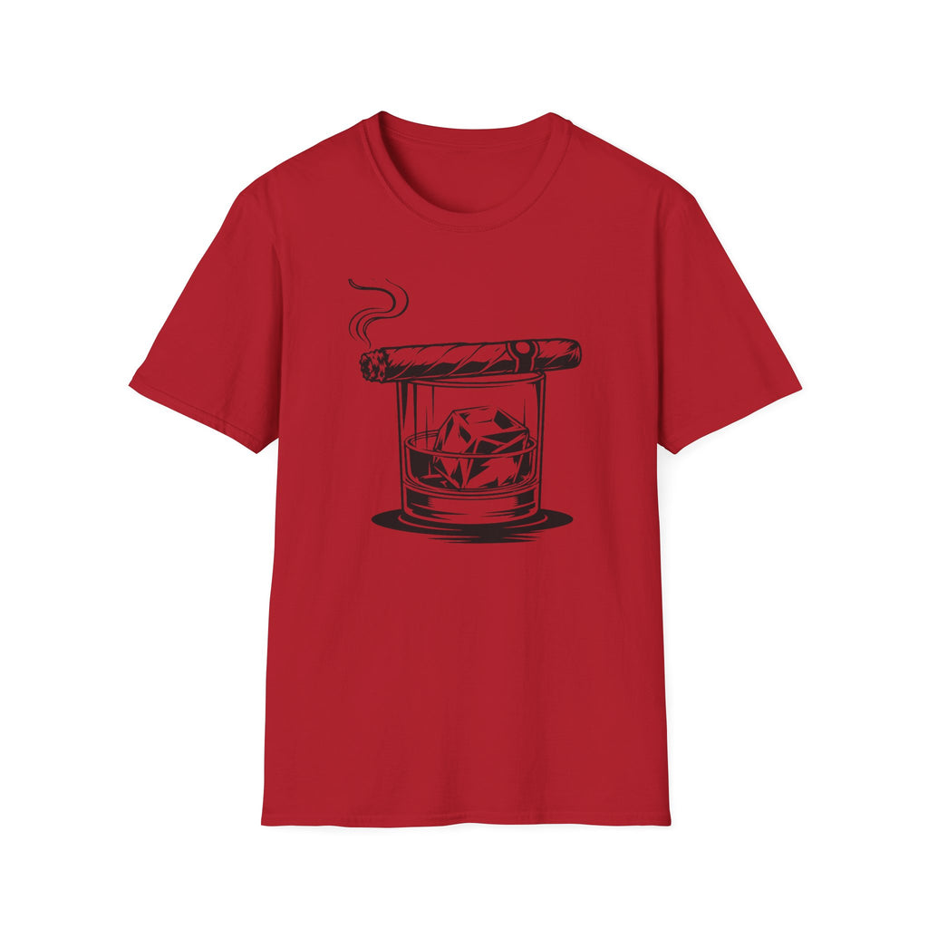 Cigar & Whiskey Minimalist T-Shirt