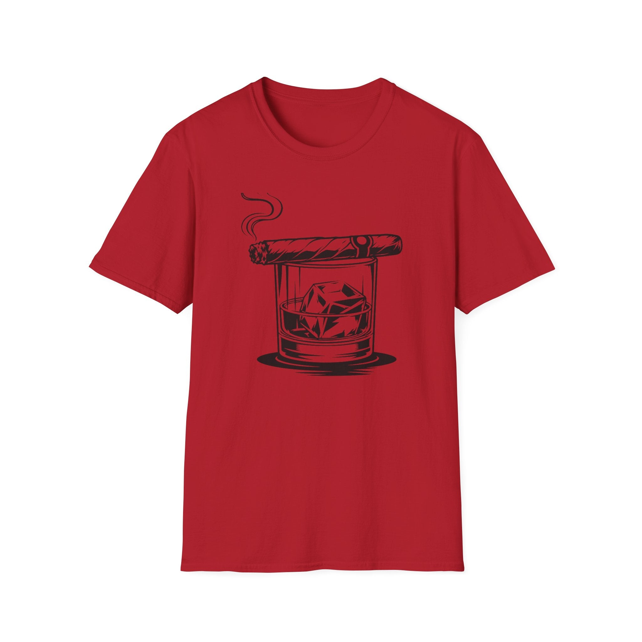 Cigar & Whiskey Minimalist T-Shirt