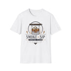Whiskey & Cigar Smoke & Sip T-Shirt