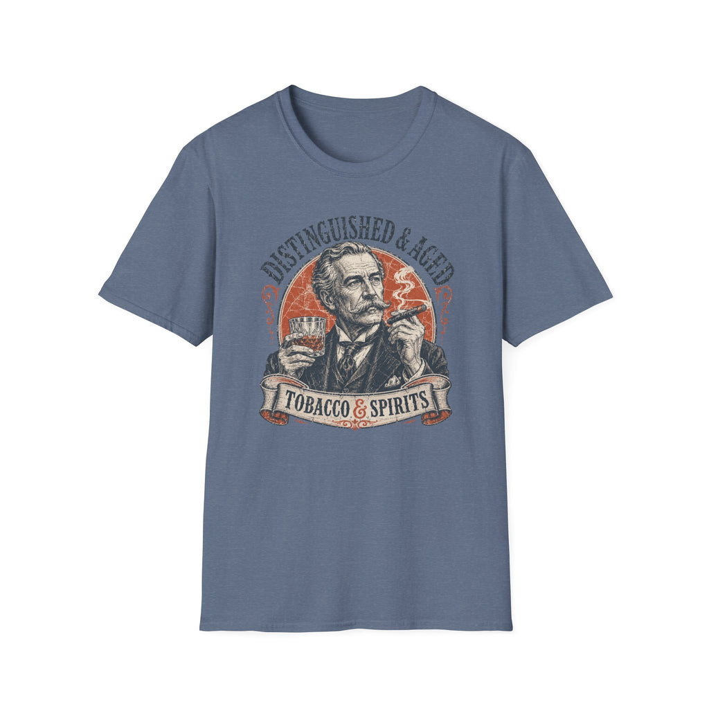 Vintage Gentleman Tobacco & Spirits T-Shirt