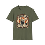 Whiskey Business Retro Fox T-Shirt