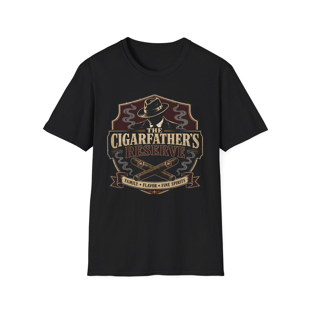 Copy of Cigarfather's Reserve T-Shirt — Vintage Cigar Lounge Tee