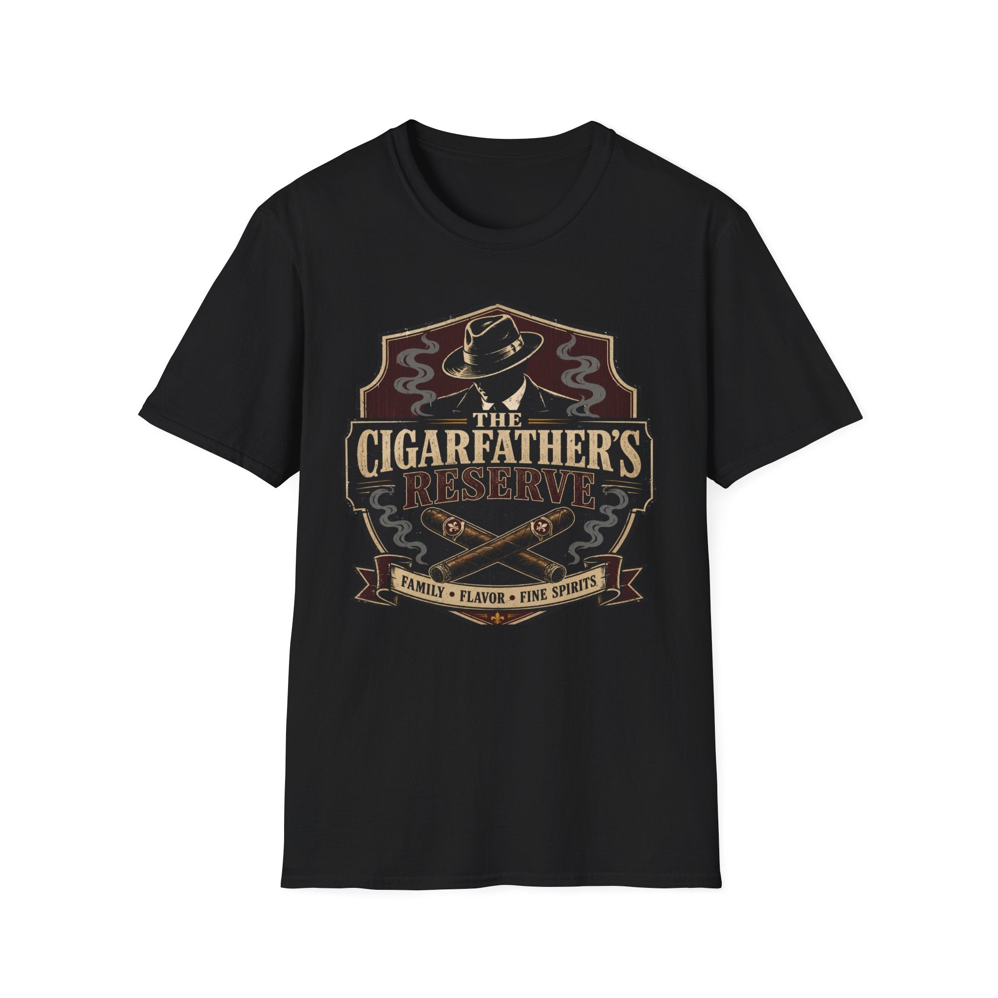 Copy of Cigarfather's Reserve T-Shirt — Vintage Cigar Lounge Tee