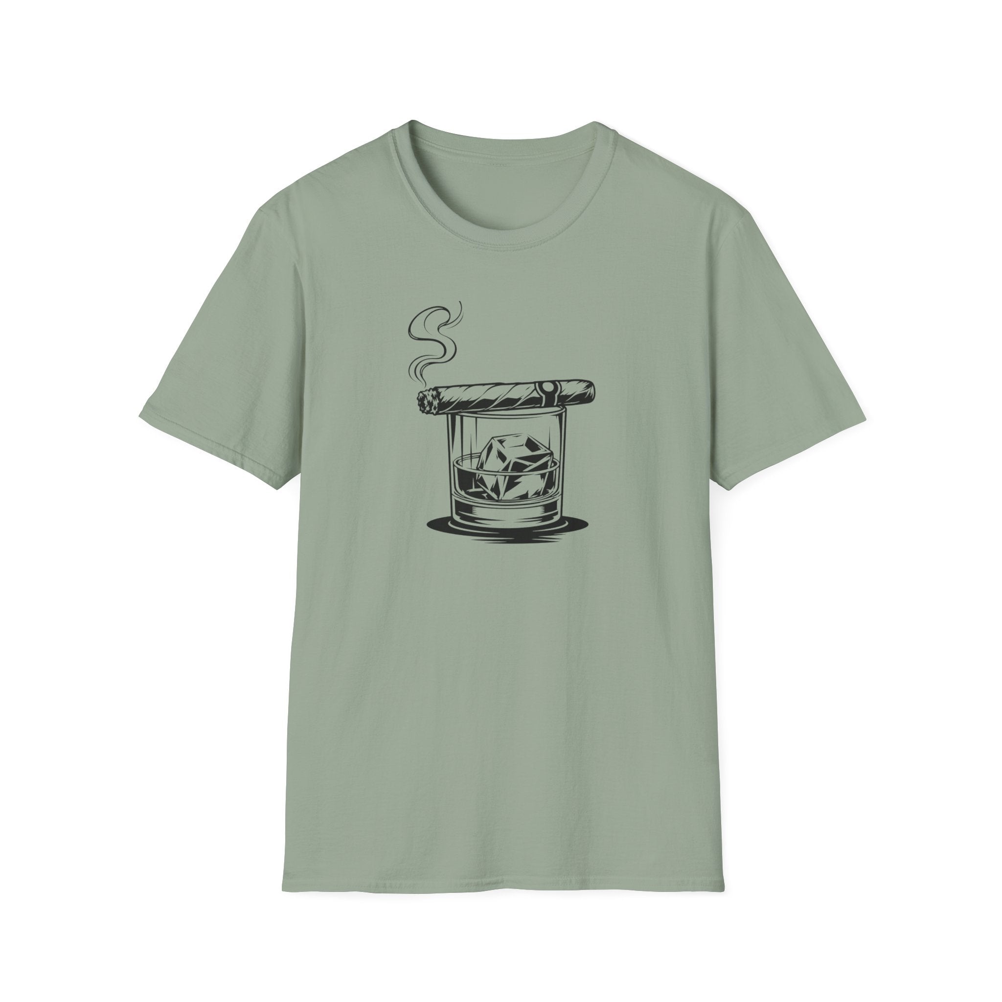 Whiskey & Cigar Minimalist T-Shirt