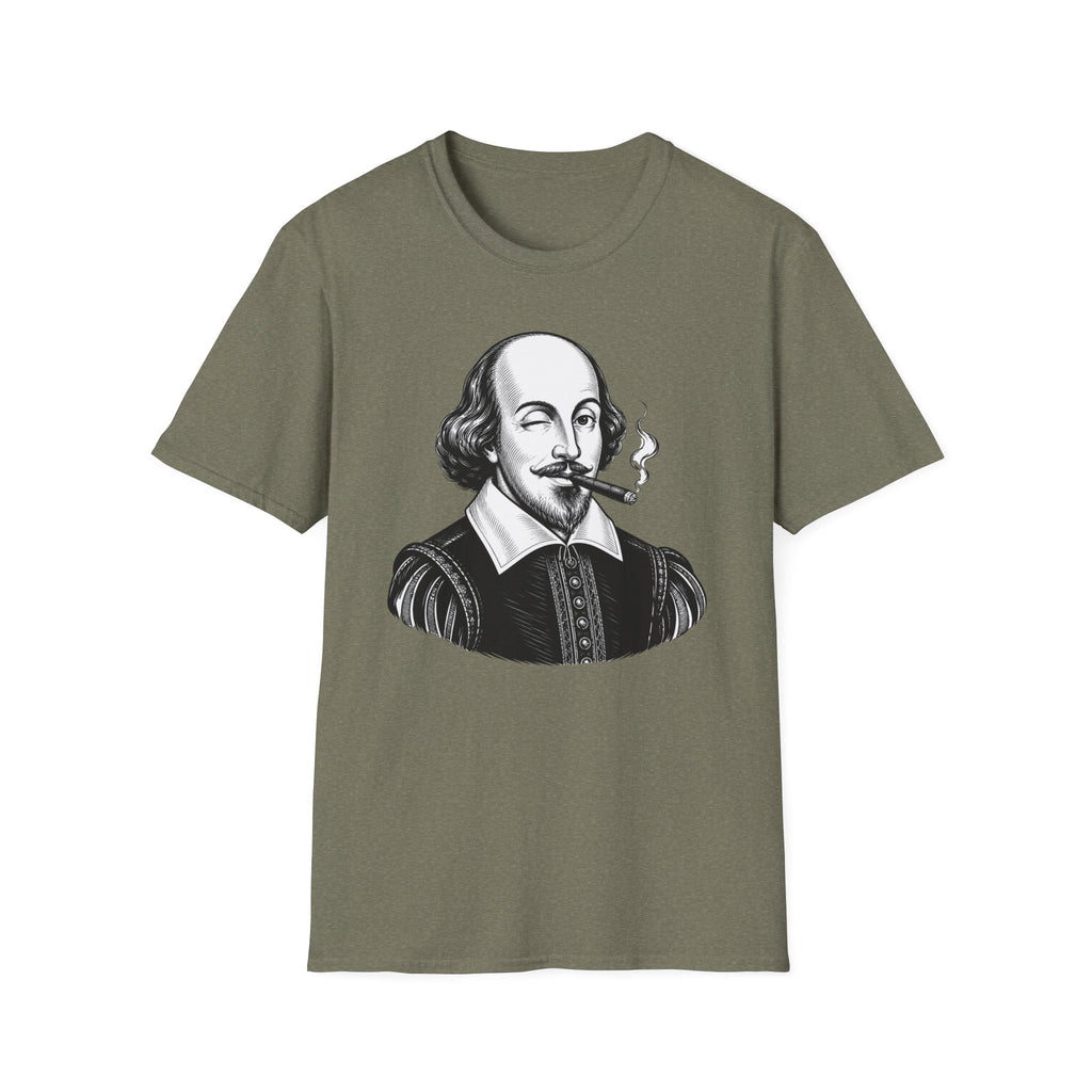 Shakespeare Smoking Portrait T-Shirt