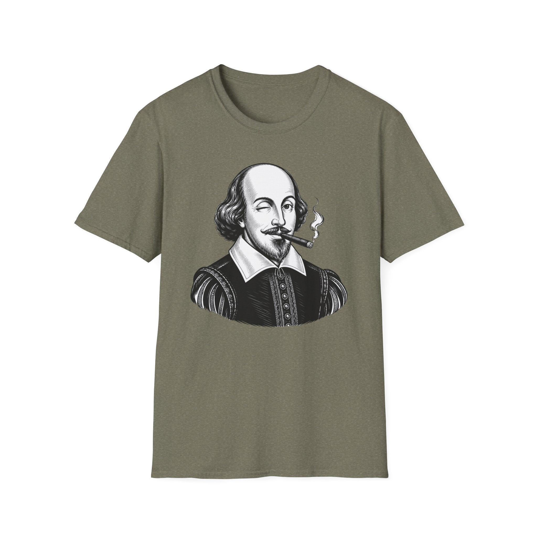Shakespeare Smoking Portrait T-Shirt