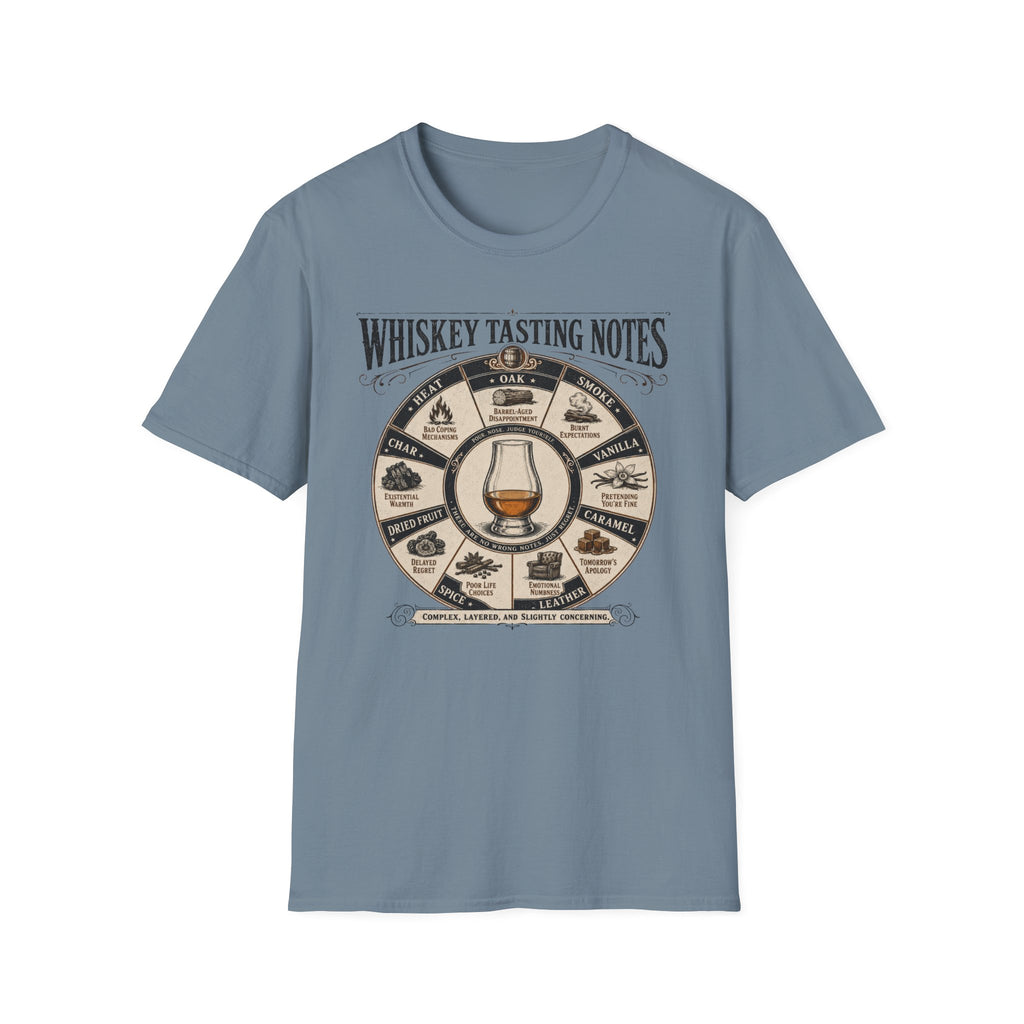 Copy of Whiskey Tasting Notes T-Shirt