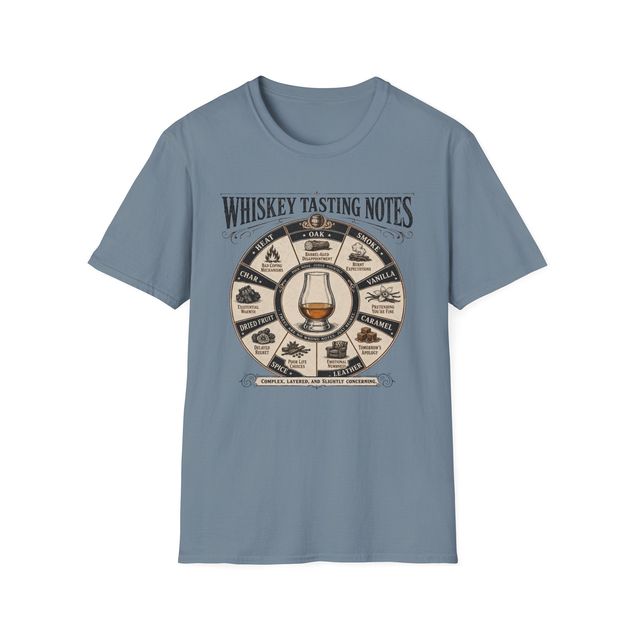 Copy of Whiskey Tasting Notes T-Shirt