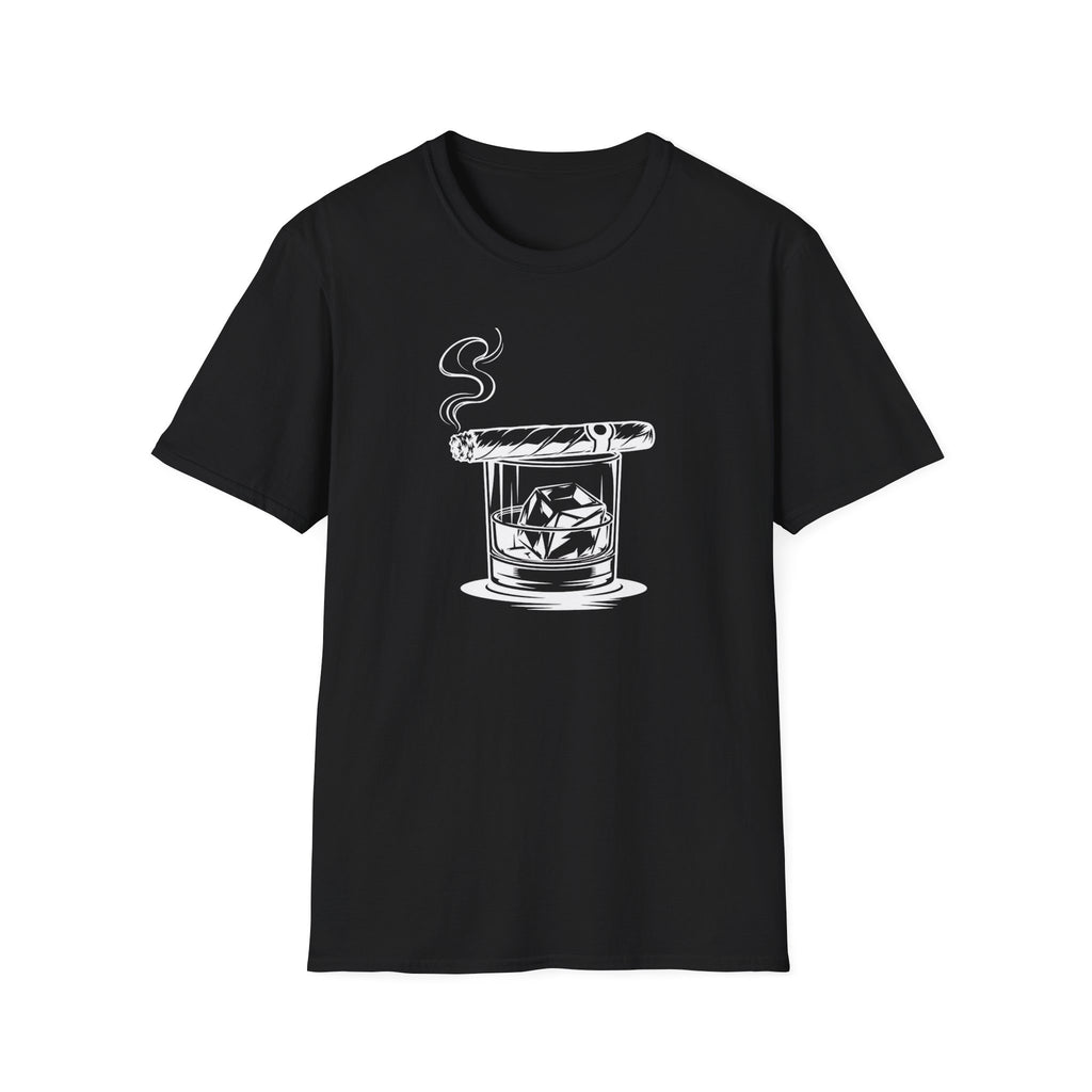 Whiskey & Cigar Minimalist T-Shirt