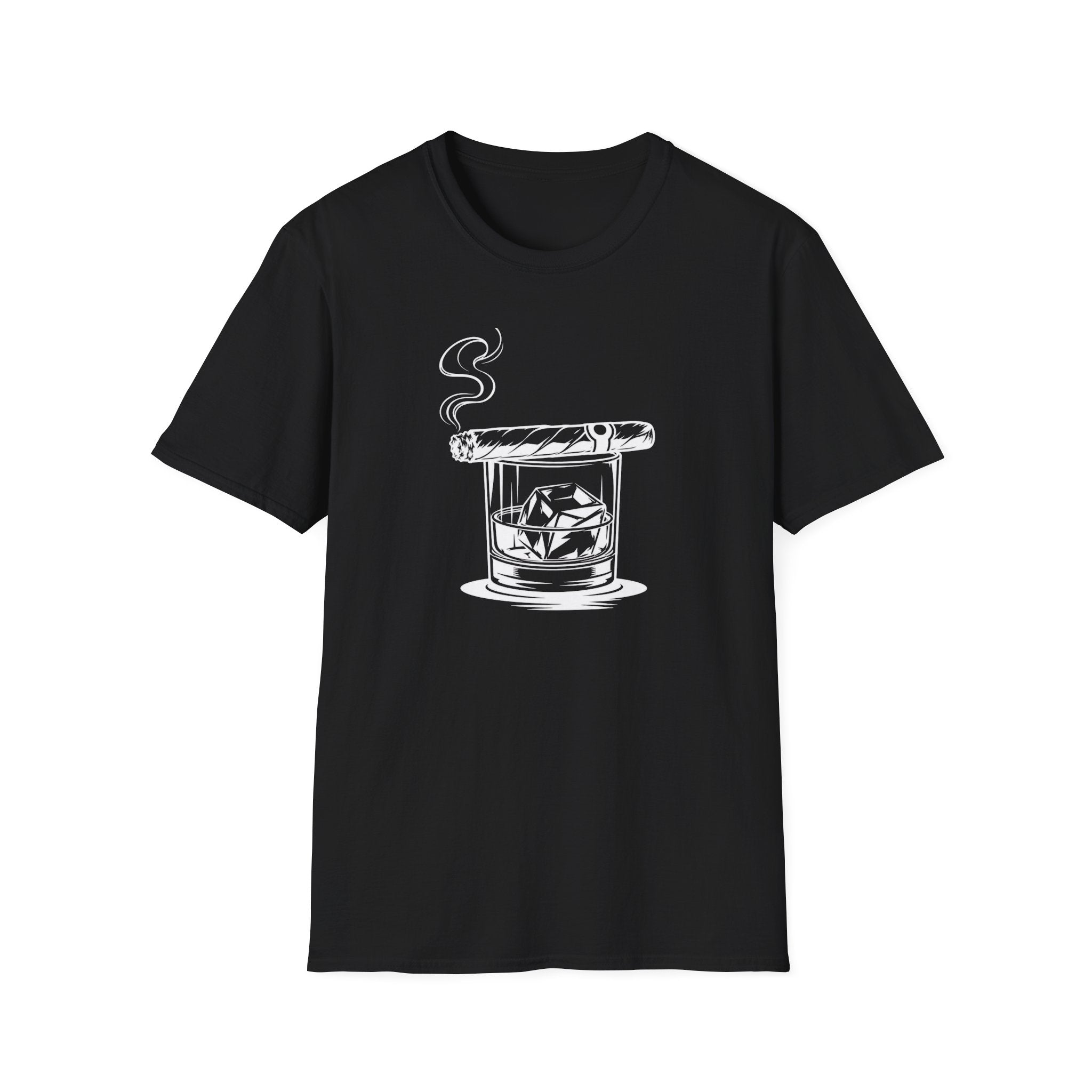 Whiskey & Cigar Minimalist T-Shirt