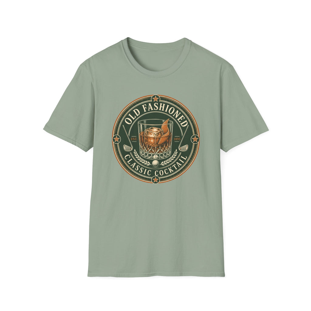Old Fashioned Cocktail Golf T-Shirt
