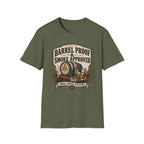 Copy of Barrel Proof & Smoke Approved T-Shirt — Whiskey Barrel Distillery Tee