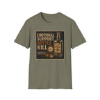 Copy of Emotional Support Bottle T-Shirt — Vintage Bourbon Graphic Tee