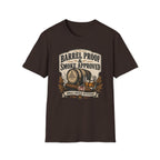 Copy of Barrel Proof & Smoke Approved T-Shirt — Whiskey Barrel Distillery Tee