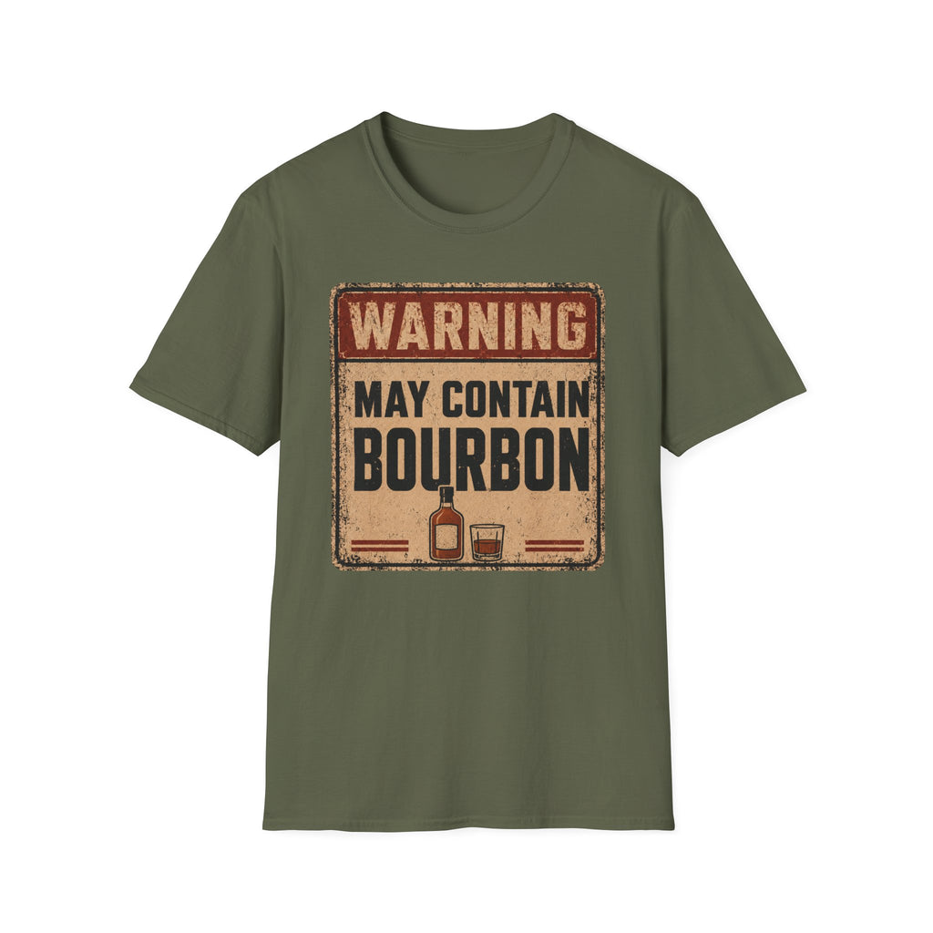 Warning May Contain Bourbon T-Shirt