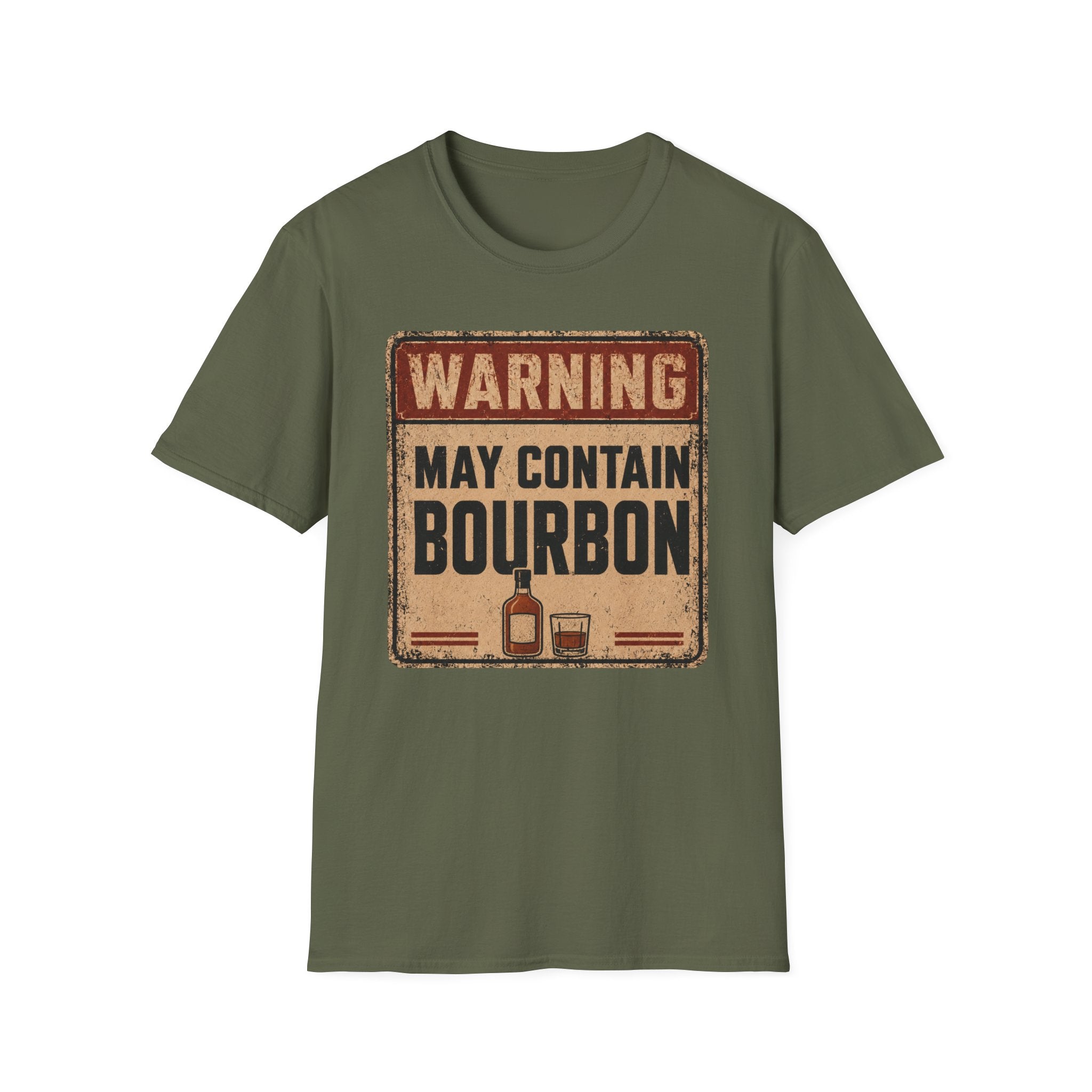 Warning May Contain Bourbon T-Shirt