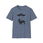 UFO Abduction Tee — Vintage Alien Beam Graphic T-Shirt