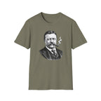 Theodore Roosevelt with Cigar T-shirt