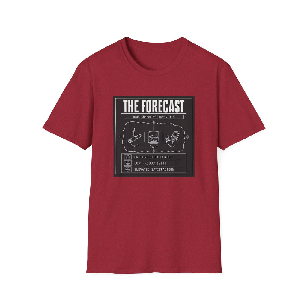 "The Forecast: 100% Chance of Exactly This" Vintage Graphic T-Shirt