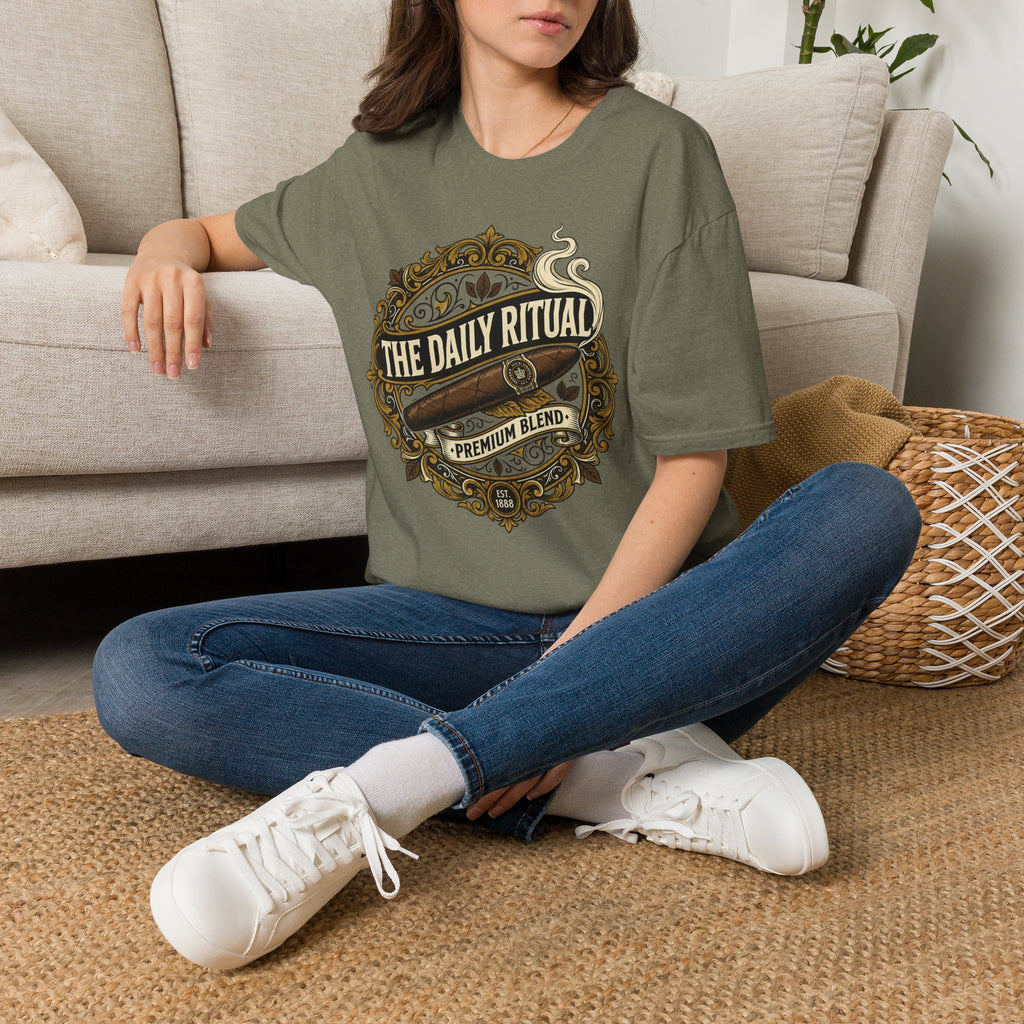 Copy of "The Daily Ritual" Retro Logo T-Shirt
