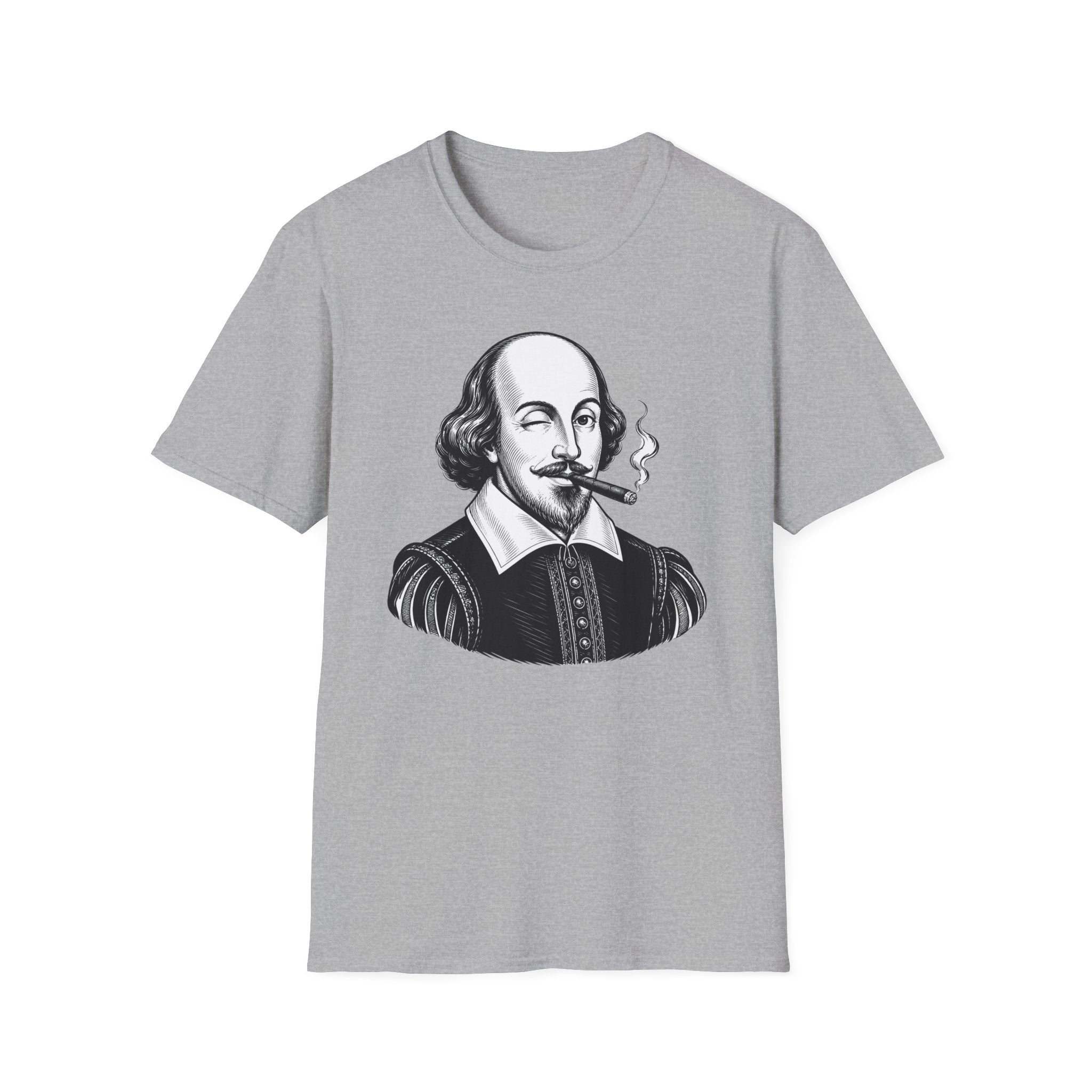 Shakespeare Smoking Portrait T-Shirt