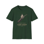 Last Light Vintage Matchstick Flame Graphic T-Shirt