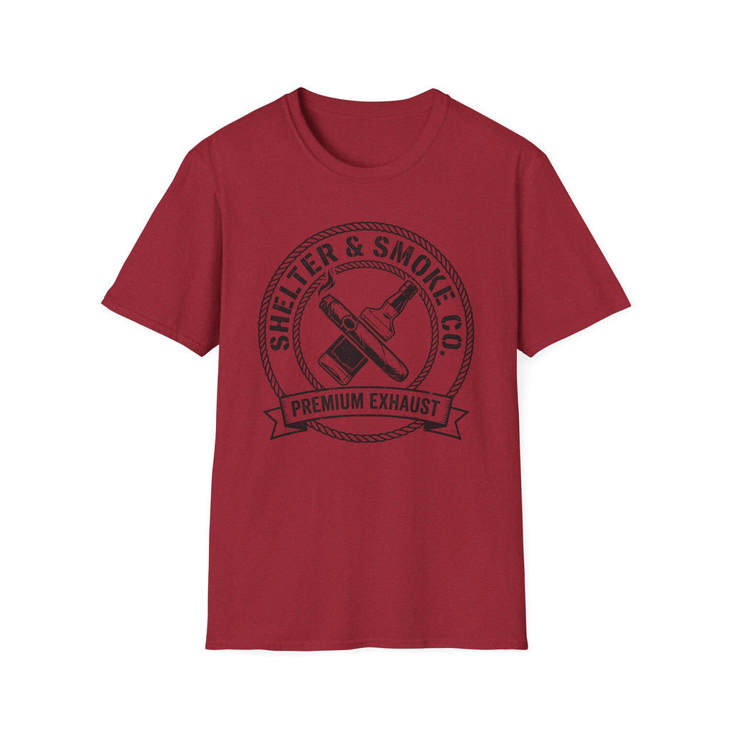 Shelter & Smoke Co. 'Premium Exhaust' T-Shirt