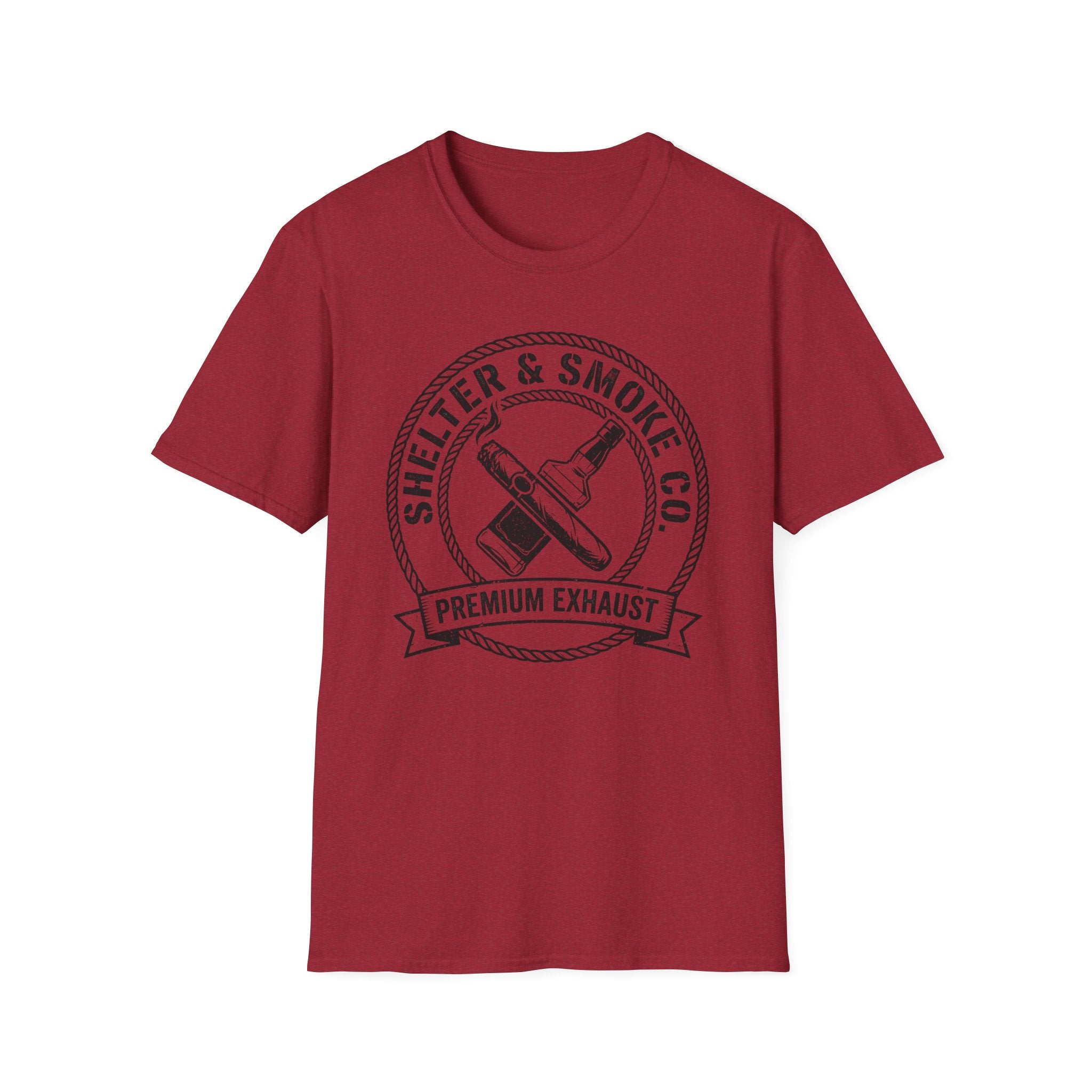 Shelter & Smoke Co. 'Premium Exhaust' T-Shirt