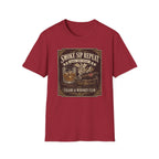 Cigar & Whiskey "Smoke Sip Repeat" T-Shirt
