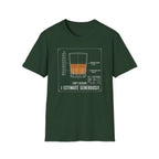 Whiskey Glass Diagram T-Shirt
