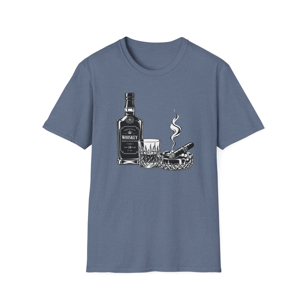 Bottle Glass Cigar Ashtray T-Shirt
