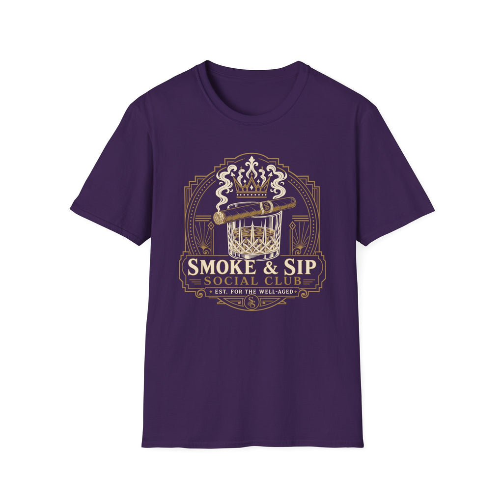 Smoke & Sip Social Club T-Shirt