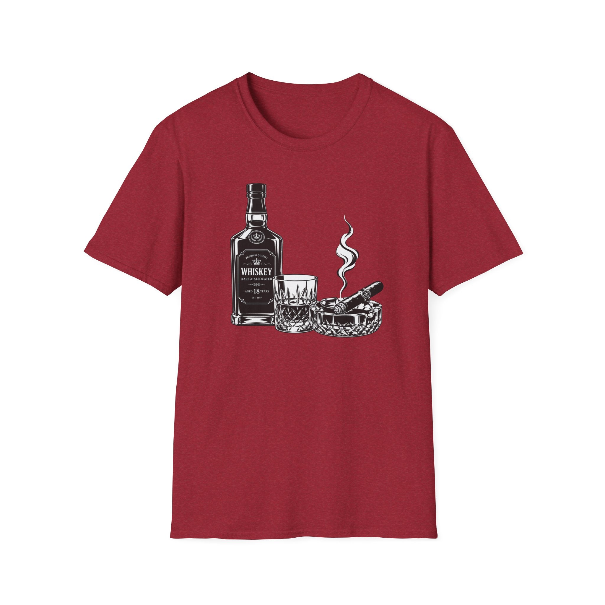 Bottle Glass Cigar Ashtray T-Shirt