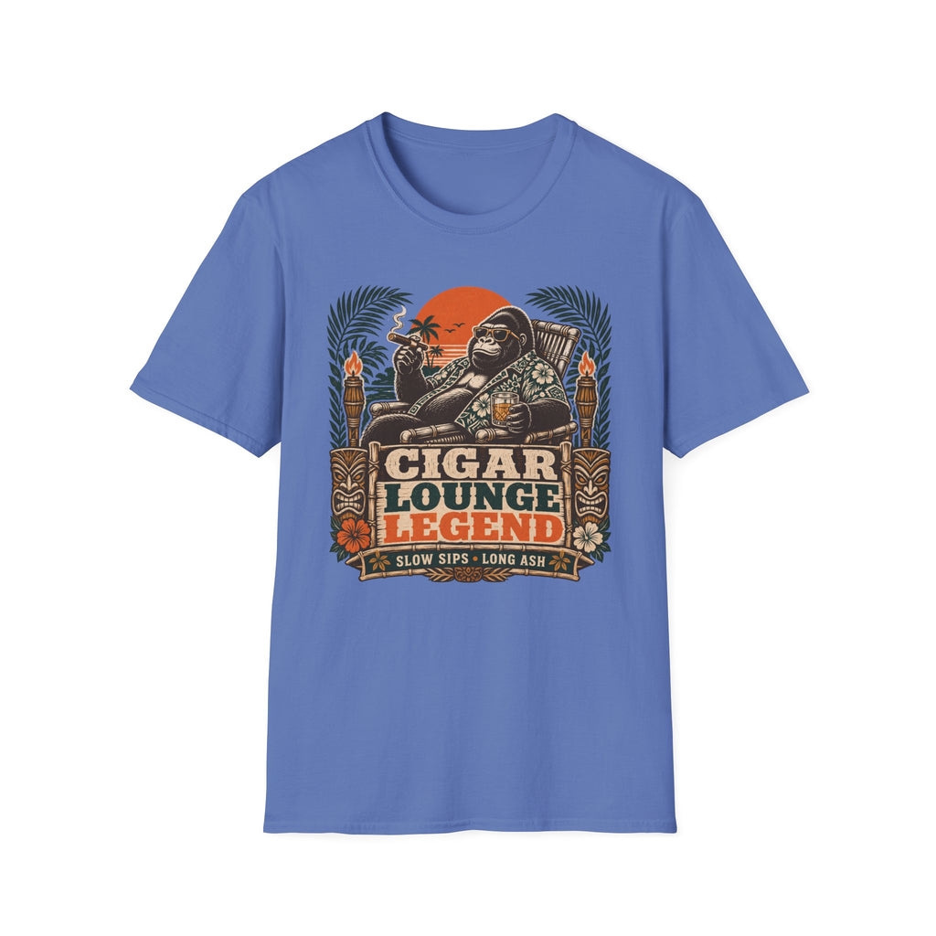 Cigar Lounge Legend Retro T-Shirt