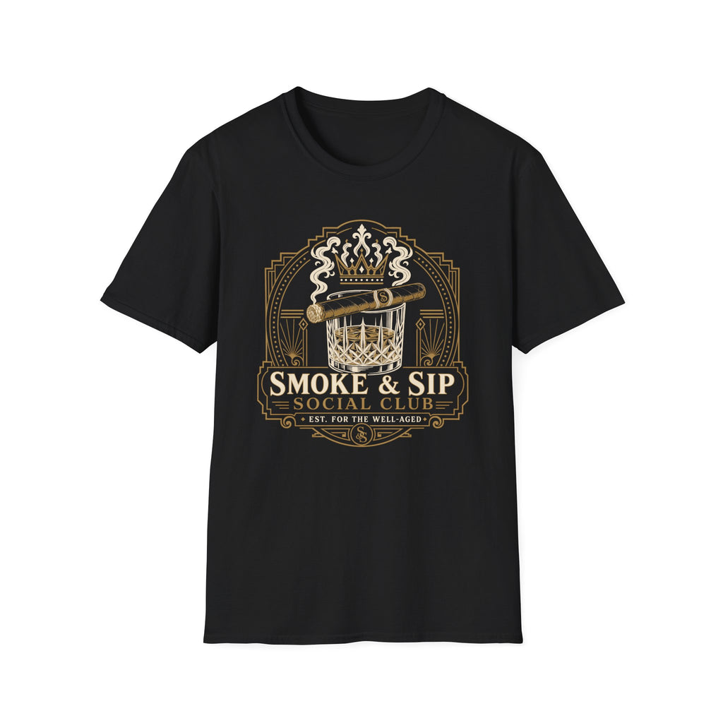 Smoke & Sip Social Club T-Shirt