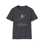 Last Light Vintage Matchstick Flame Graphic T-Shirt
