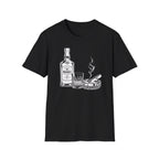 Bottle Glass Cigar Ashtray T-Shirt