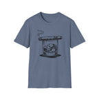 Copy of T-Shirt — Cigar & Whiskey Glass Graphic Tee (Cigar on Rocks Illustration)